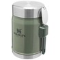 Stanley Legendary 400 ml madbeholder med ske - Grøn