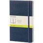 Moleskine Classic L hardcover notesbog - blank - Blå