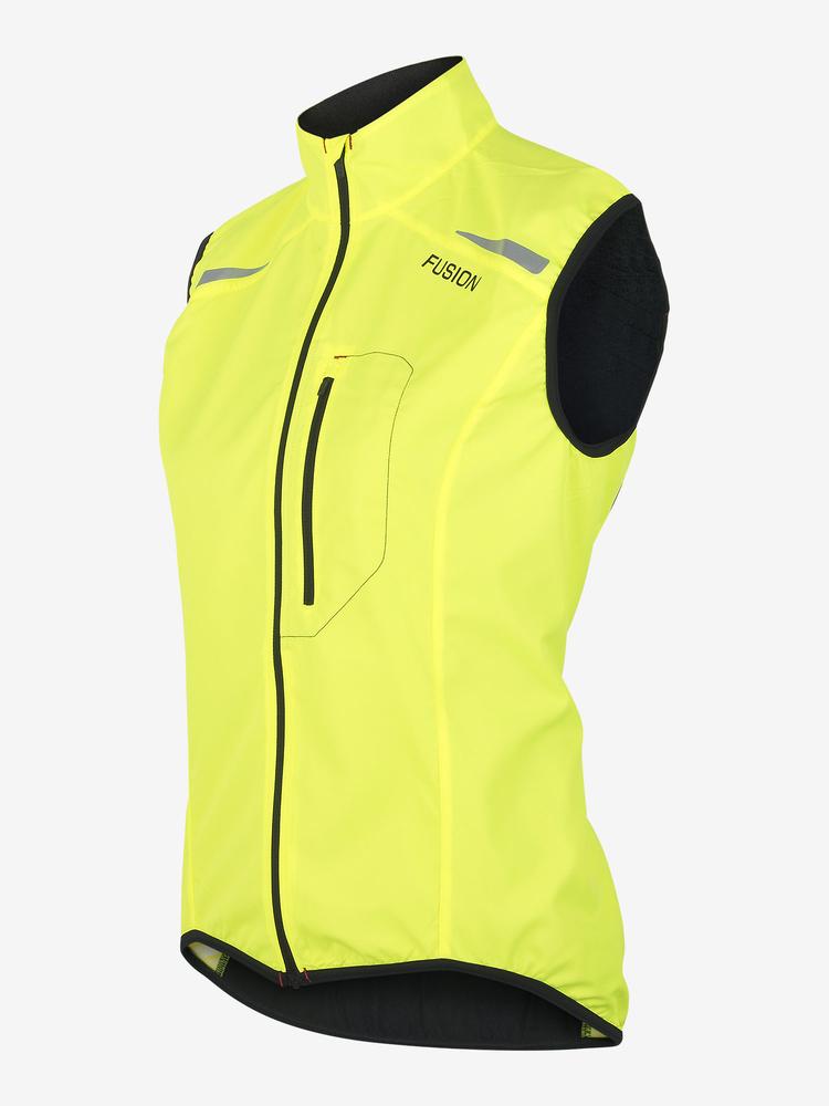 FUSION Løbevest, dame-Gul