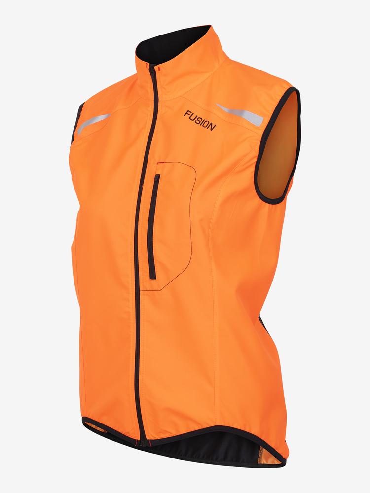 FUSION Løbevest, dame-Orange